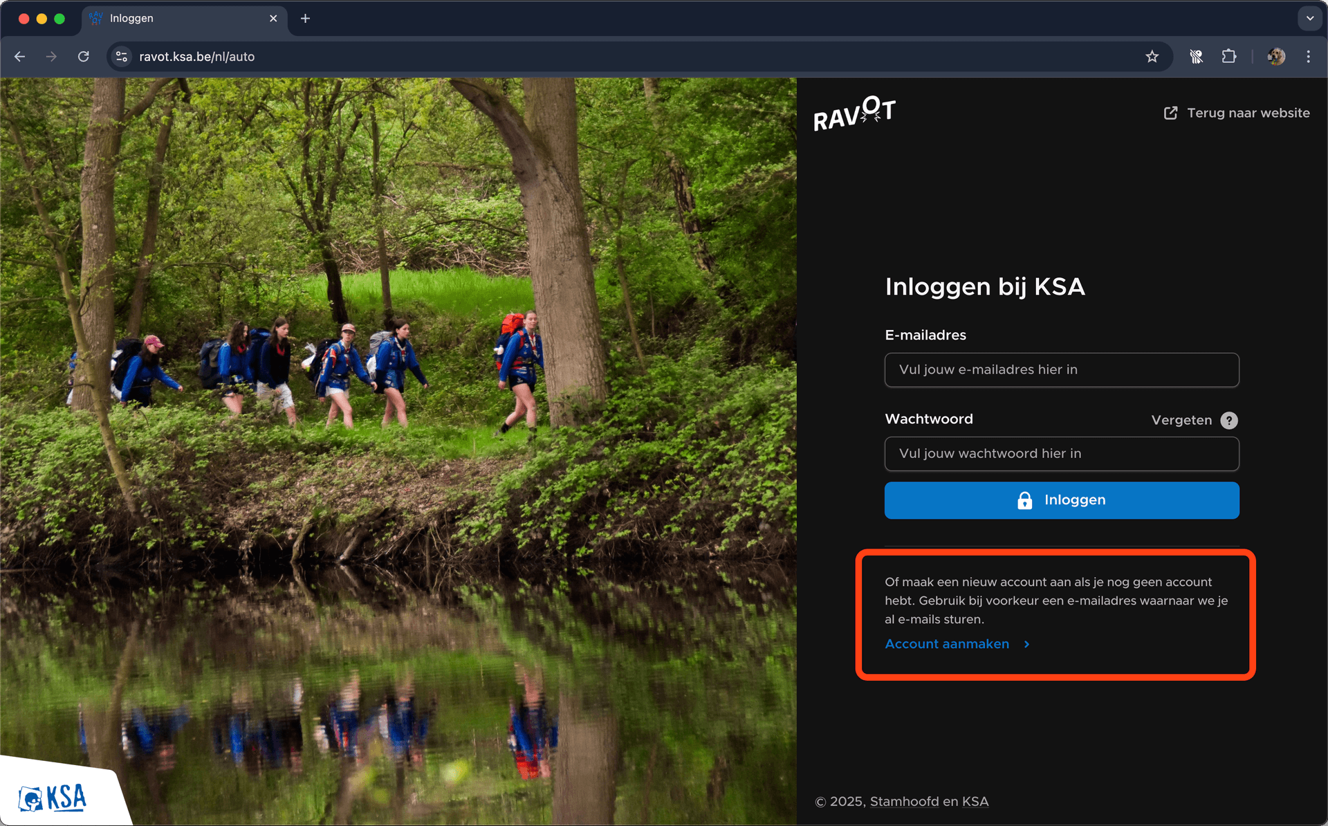 Een screenshot van Ravot